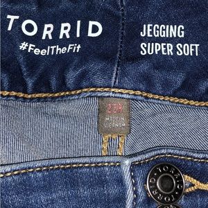 Two pairs of Torrid Jeggings size 22